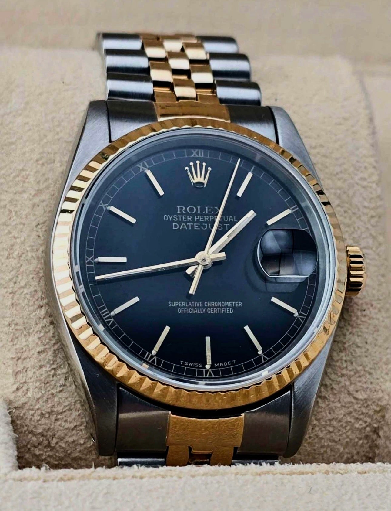 Rolex Datejust 36 Ref.16233 Black Dial